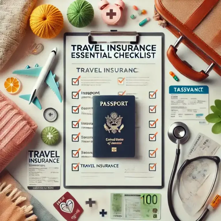 여행자 보험 필수 체크리스트: 가방보다 먼저 준비하자!