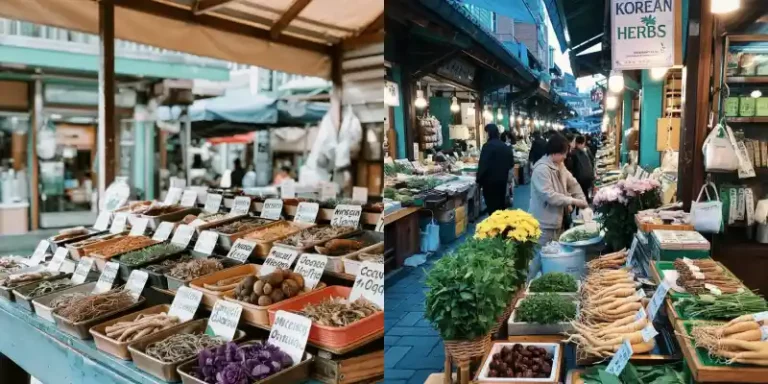 산약초 많이 나오는 전국 전통시장
