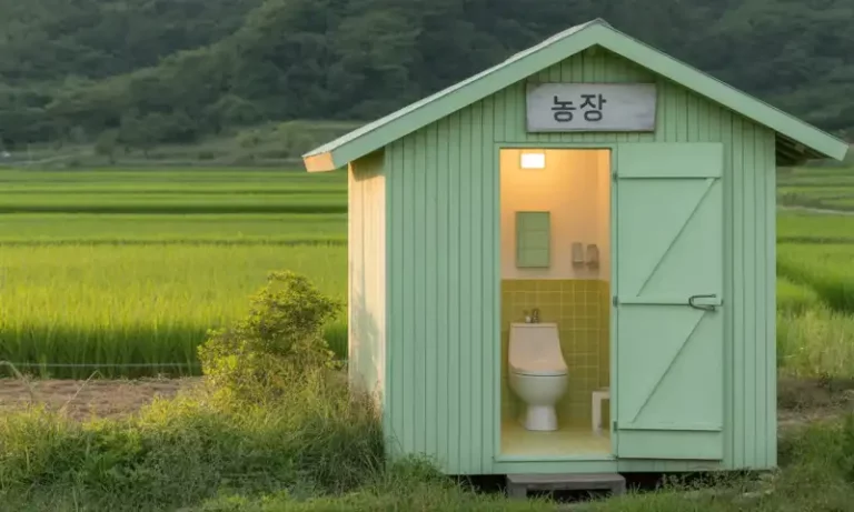 농막 화장실
