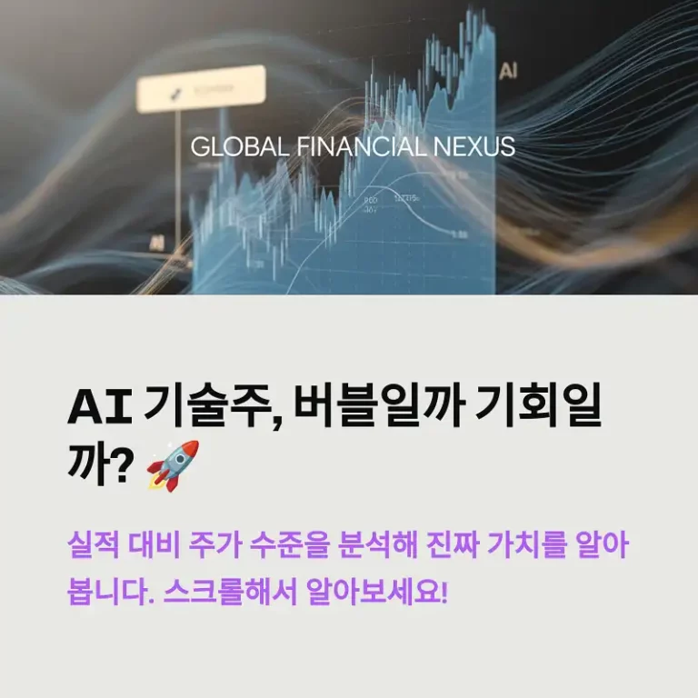 AI 기술주, 실적 대비 주가 수준은?