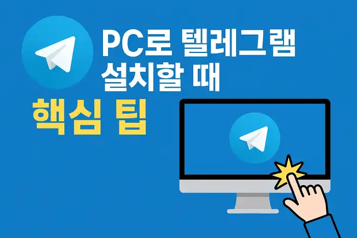 PC로 텔레그램 설치할 때 핵심 팁