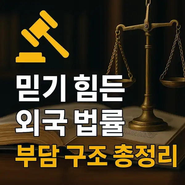 믿기 힘든 외국 법률 모음