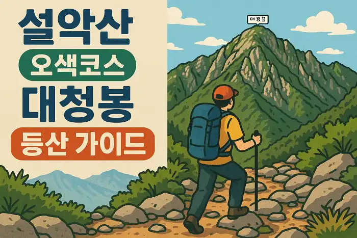 설악산 오색코스 대청봉 등산 가이드