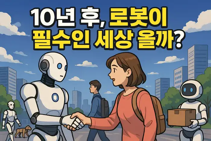 10년 후, 로봇이 필수인 세상 올까?