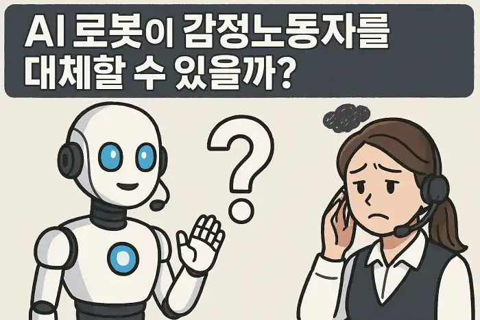 AI 로봇이 감정노동자를 대체할 수 있을까?
