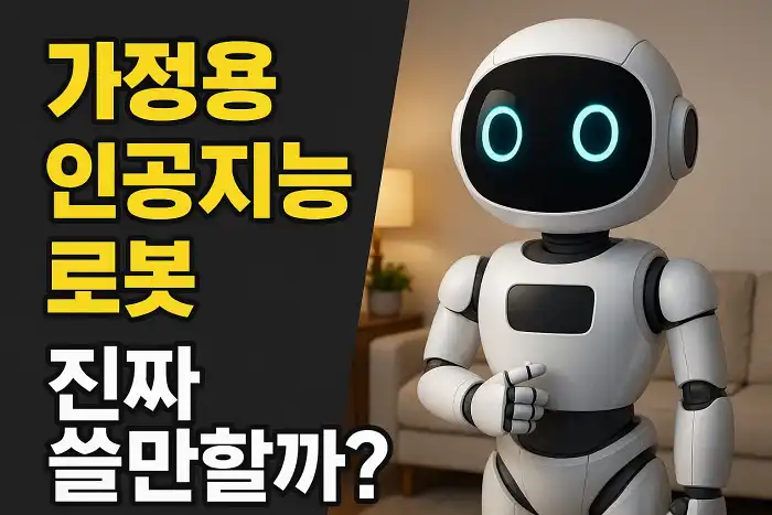 가정용 인공지능 로봇, 진짜 쓸만할까?