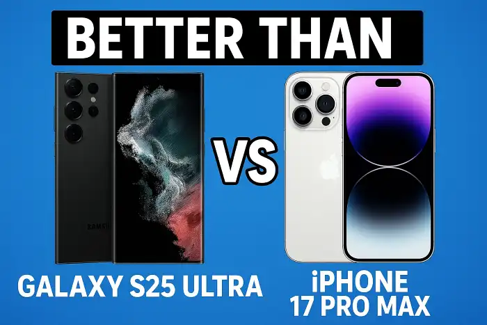 갤럭시 S25 울트라, 아이폰 17 프로맥스보다 나은 점