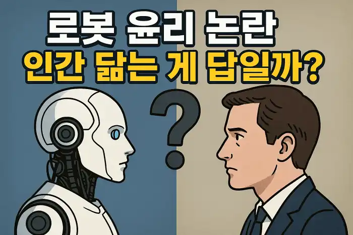 로봇 윤리 논란, 인간 닮는 게 답일까?