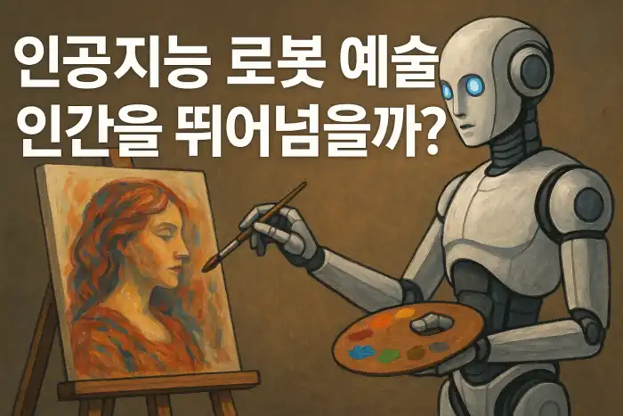 인공지능 로봇 예술, 인간을 뛰어넘을까?