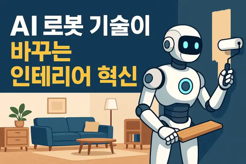 AI 로봇 기술이 바꾸는 인테리어 혁신