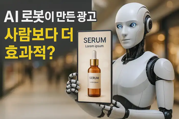 AI 로봇이 만든 광고, 사람보다 더 효과적?