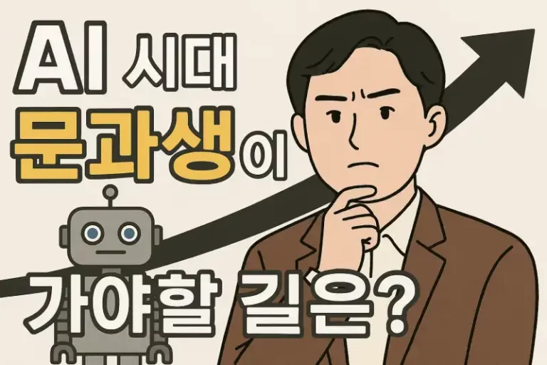AI 시대, 문과생이 가야 할 길은?