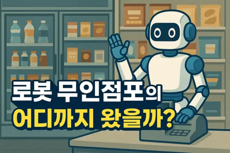 로봇 무인점포의 시대, 어디까지 왔을까?