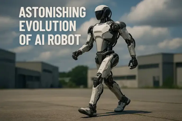 사람처럼 걷는 AI 로봇의 놀라운 진화