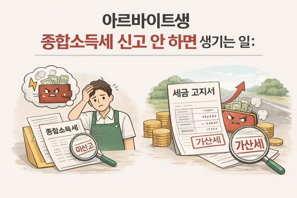 아르바이트생 종합소득세 신고 안 하면 생기는 일