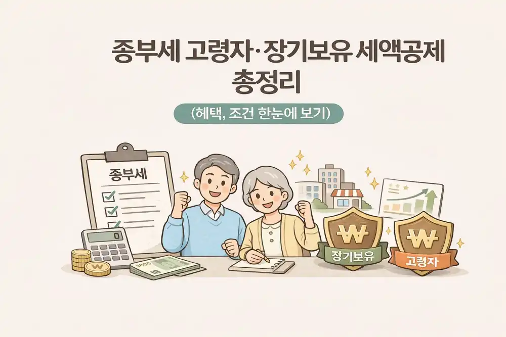 종부세 고령자·장기보유 세액공제 총정리