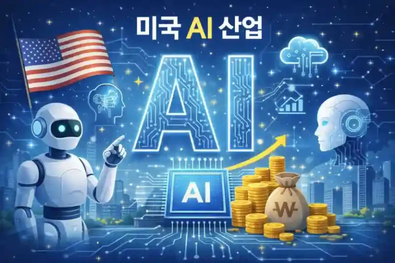 미국 AI산업 강세 이유는
