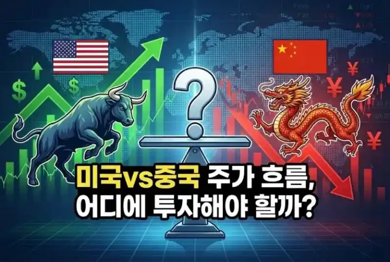 미국vs중국 주가 흐름, 어디에 투자해야 할까?