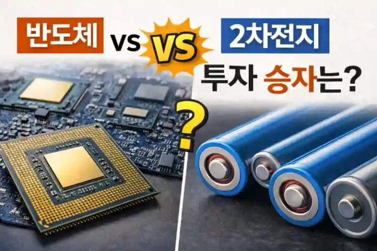 반도체 vs 2차전지 투자 승자는