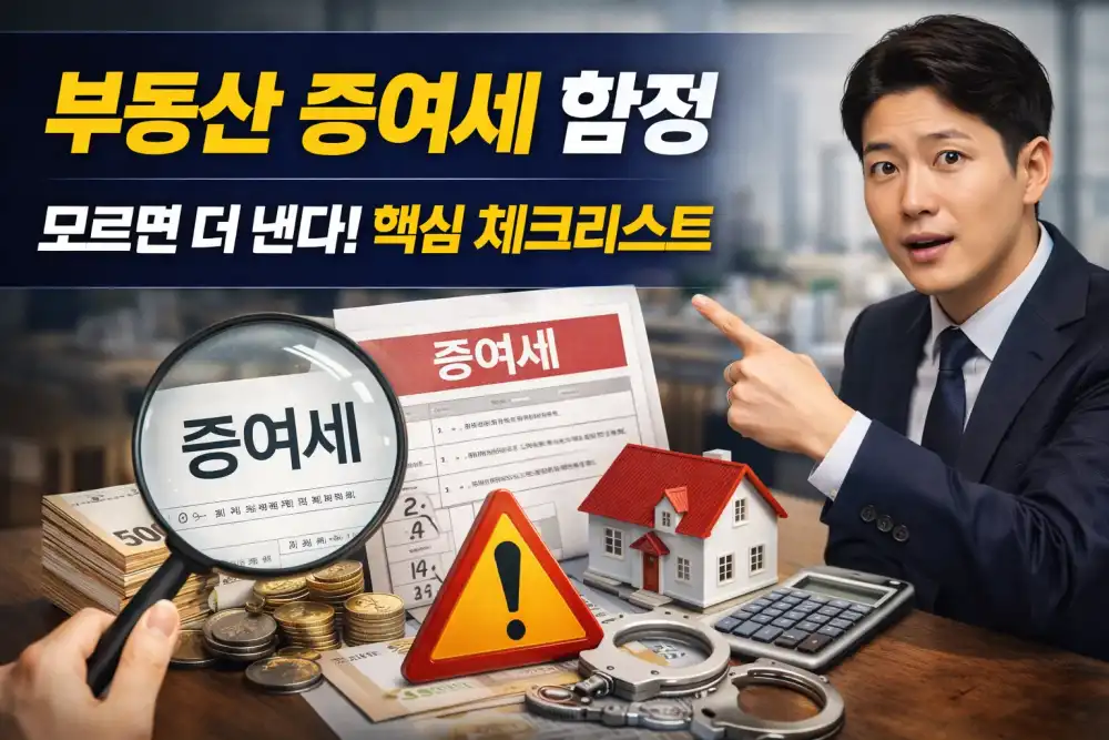 부동산 증여세 함정 총정리