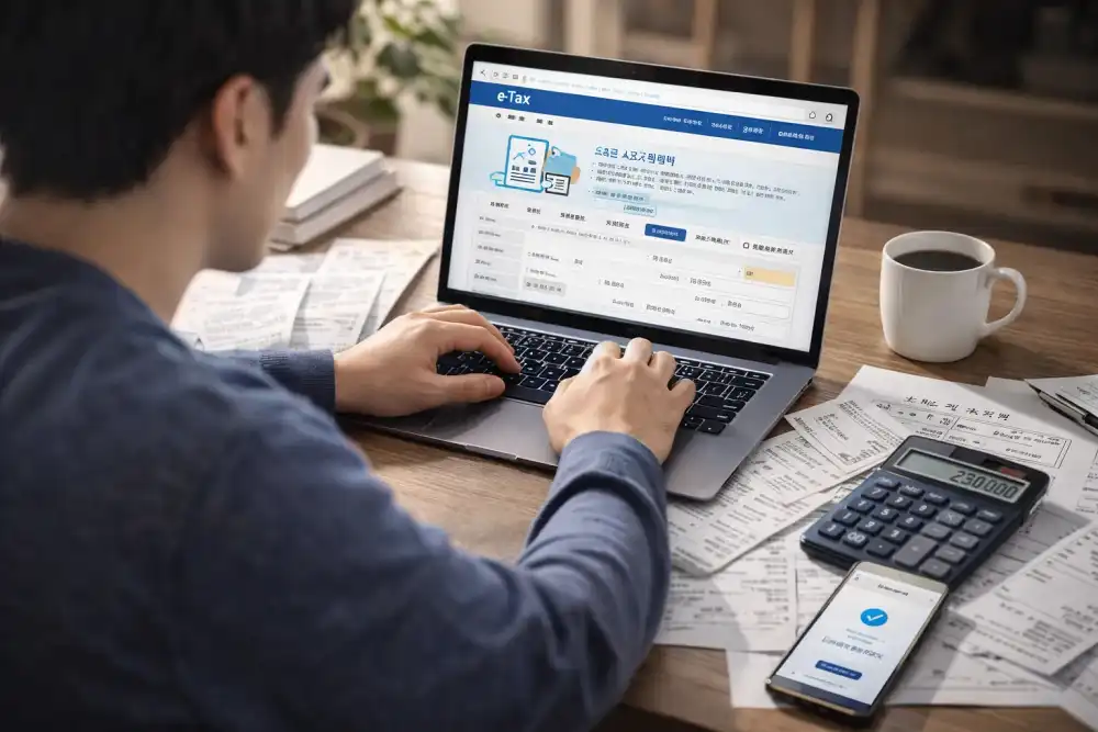 첫 세금신고 막막하신가요?