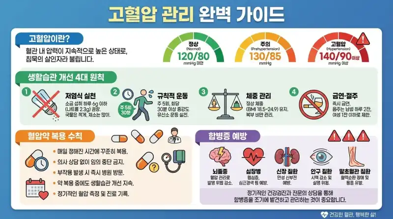 혈압약 평생 먹어야 할까?