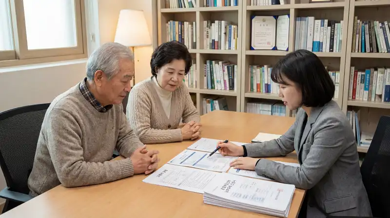 세무 상담 장면