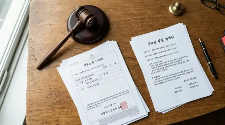 법원 판결 데스크 씬 나무 책상