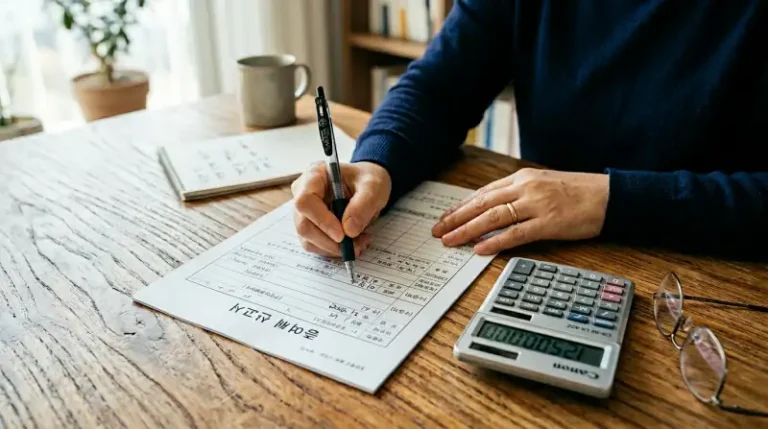 증여세 신고서 작성 현장